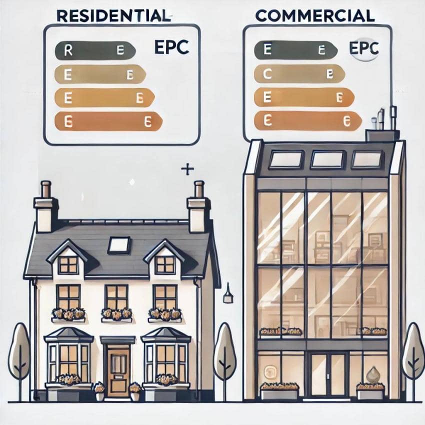 Residential vs. Commercial EPCs: Key Differences Explained